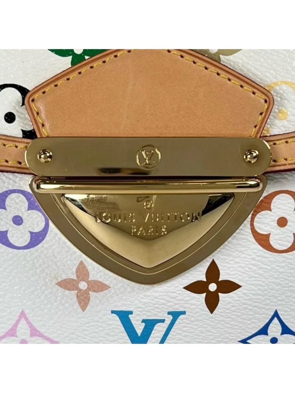 Louis Vuitton Shoulder Bag Beverly MM Multicolor Gold